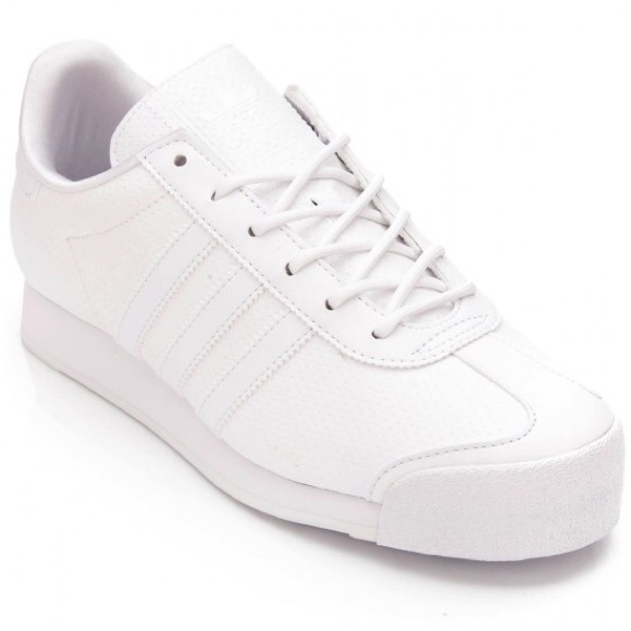 white adidas samoa women's